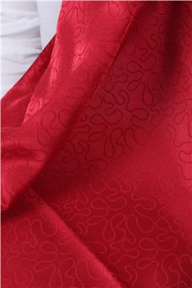 Modakaşmir Jakar Serisi 2760-12 Damla Desen Kırmızı