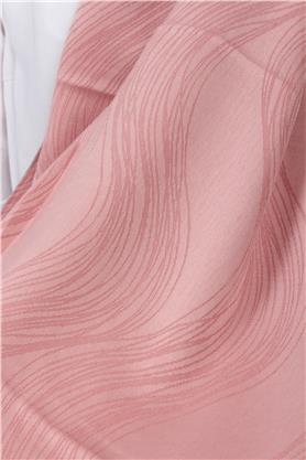 Modakaşmir Jakar Serisi 2761-14 Işıltı Desen Pudra