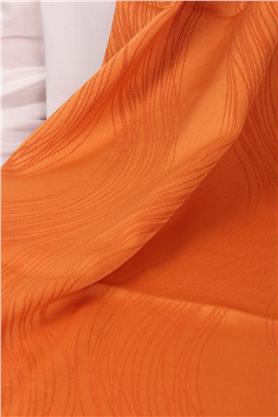 Modakaşmir Jakar Serisi 2761-15 Işıltı Desen Turuncu