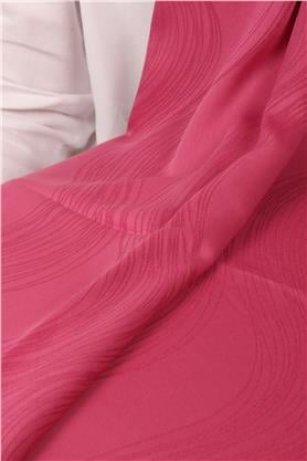 Modakaşmir Jakar Serisi 2761-6 Işıltı Desen Fuşya