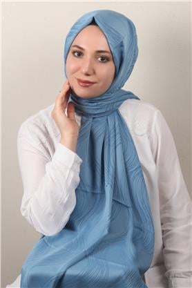 Modakaşmir Jakar Serisi 2761-8 Işıltı Desen İndigo