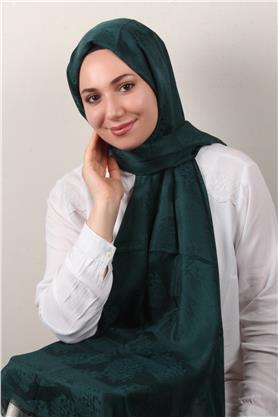 Modakaşmir Jakar Serisi 2762-18 Tay Tüyü Zümrüt