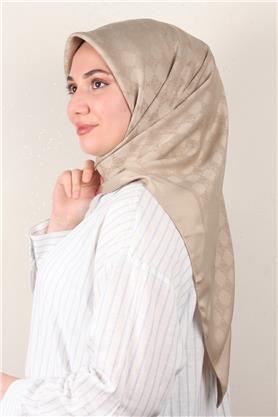 Modakaşmir Mk Desen Eşarp 5354-14 Antik Bej