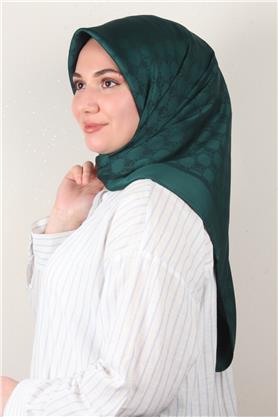 Modakaşmir Mk Desen Eşarp 5354-15 Zümrüt