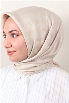 Modakaşmir Mk Desen Eşarp 5354-16 Kemik