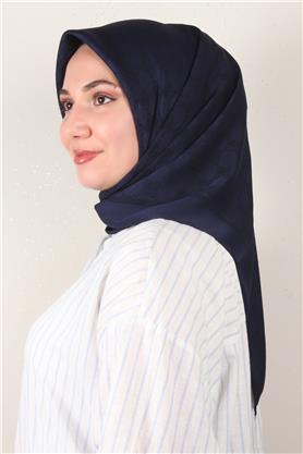 Modakaşmir Mk Desen Eşarp 5354-2 Lacivert