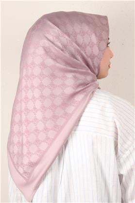 Modakaşmir Mk Desen Eşarp 5354-6 Vintage Rose