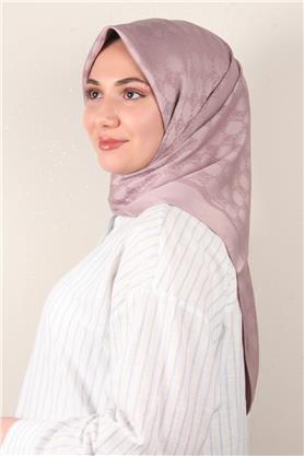 Modakaşmir Mk Desen Eşarp 5354-6 Vintage Rose