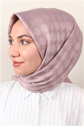 Modakaşmir Mk Desen Eşarp 5354-6 Vintage Rose