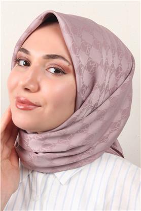 Modakaşmir Mk Desen Eşarp 5354-6 Vintage Rose