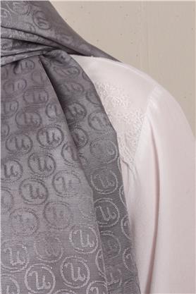 Monogram Şal 145-47 Füme