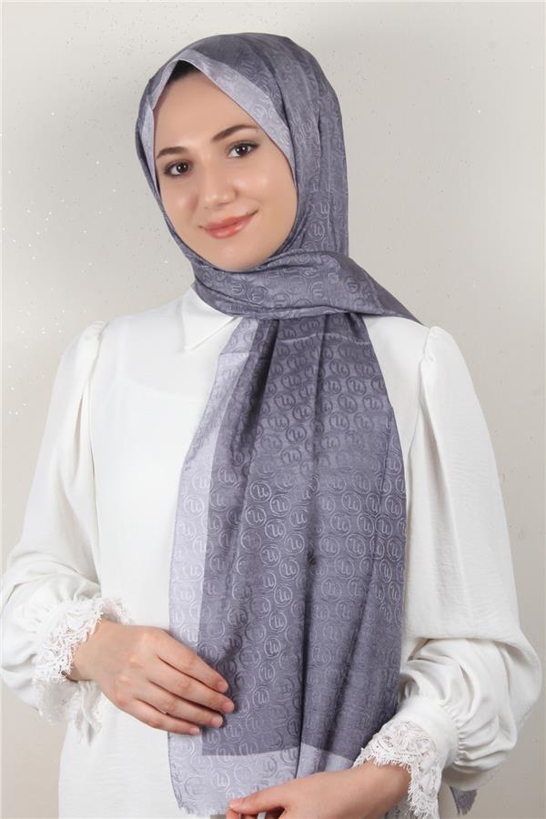 Monogram Şal 145-52 Füme