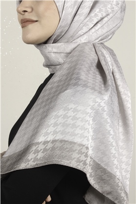 Monogram Şal 149-13 Taş