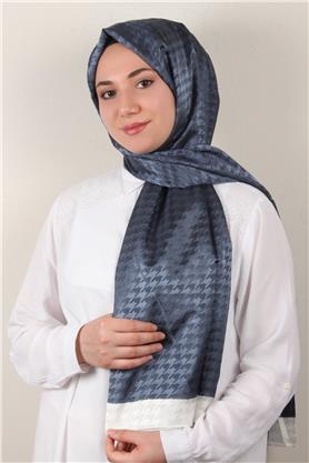 Monogram Şal 149-19 Antrasit