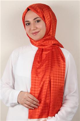 Monogram Şal 149-22 Turuncu