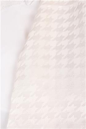 Monogram Şal 149-27 Kemik