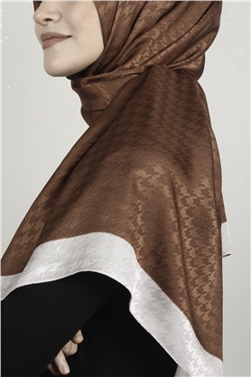 Monogram Şal 149-6 Bakır