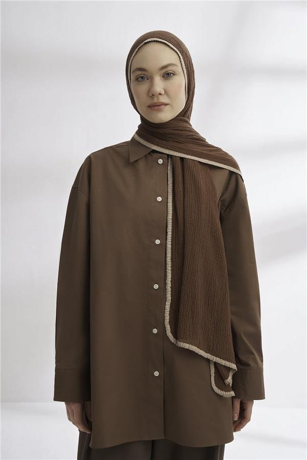 Müslin Biyeli Şal 3352-136