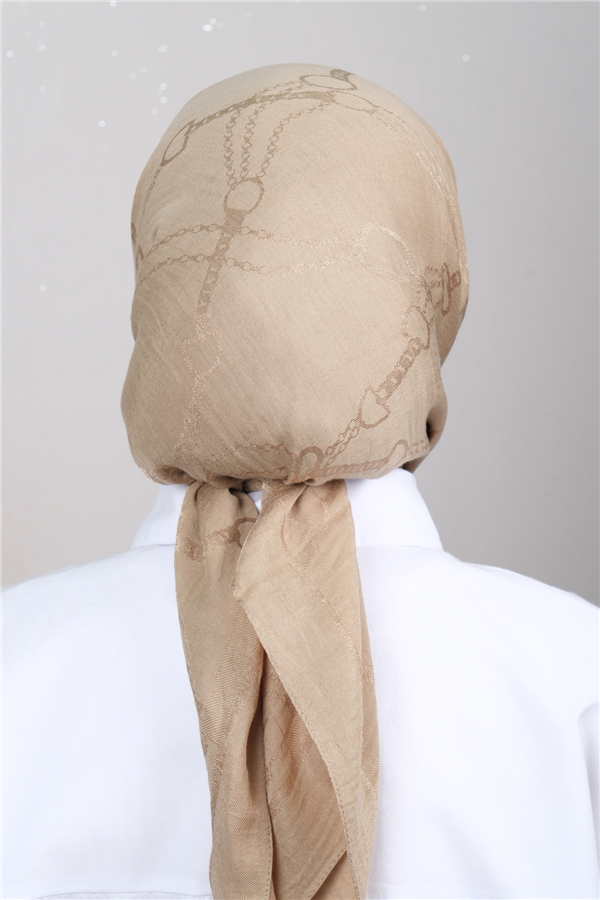 Naia Lyocell Coton Eşarp 1601-8 Olive 