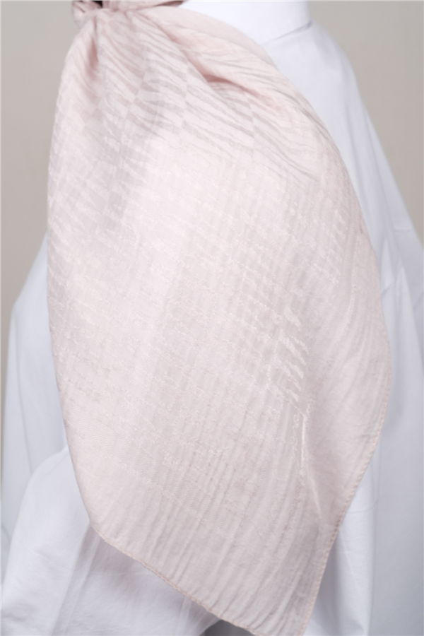 Naia Lyocell Coton Eşarp 8614-14 Taş