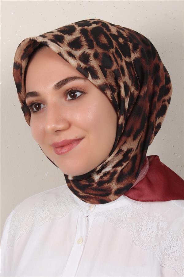 Nirvana Soft Eşarp 3341-7 Kırmızı