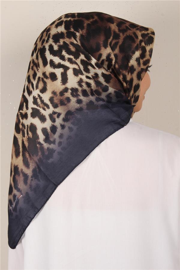 Nirvana Soft Eşarp 3341-8 Lacivert