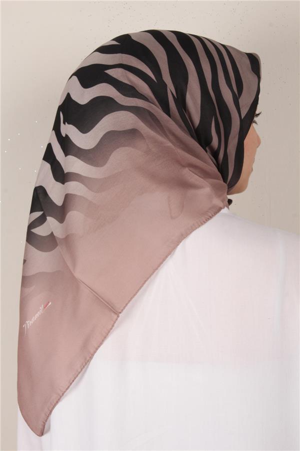 Nirvana Soft Eşarp 3342-10 Koyu Bej