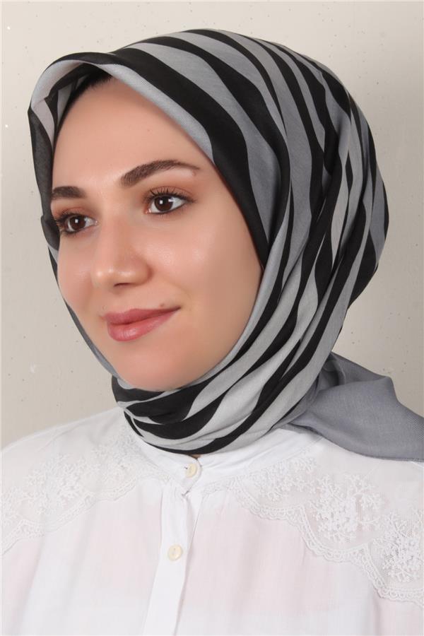 Nirvana Soft Eşarp 3342-2 Gri