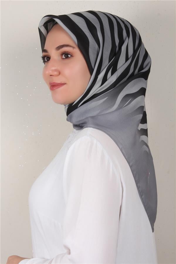 Nirvana Soft Eşarp 3342-2 Gri