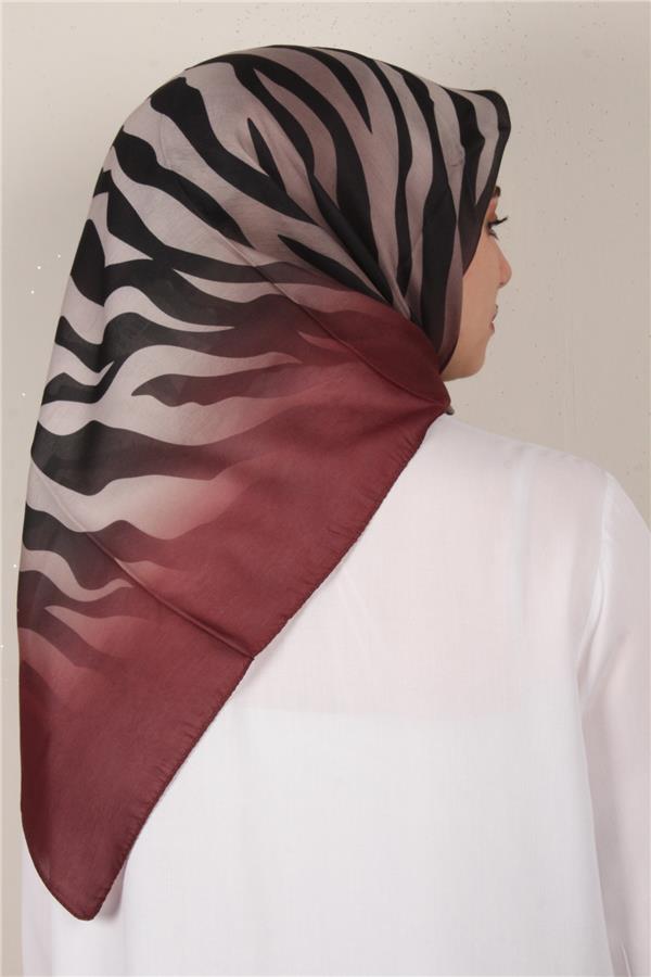 Nirvana Soft Eşarp 3342-8 Bordo
