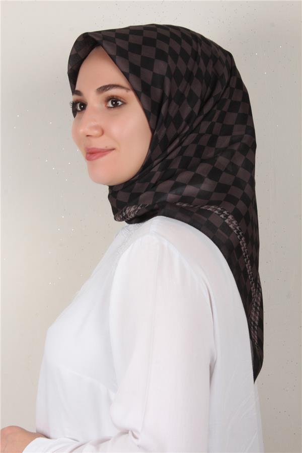 Nirvana Soft Eşarp 3343-10 Koyu Vizon