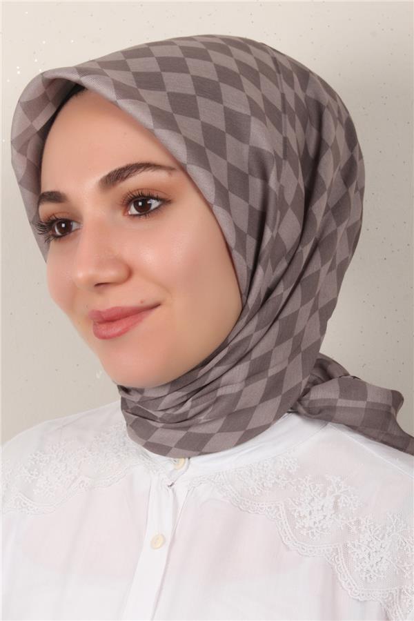 Nirvana Soft Eşarp 3343-11 Açık Taş