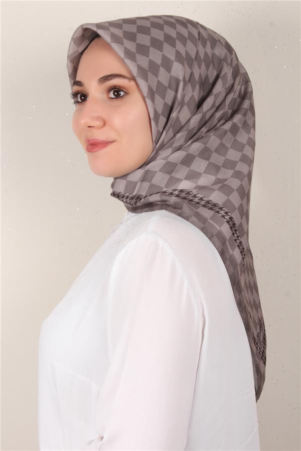 Nirvana Soft Eşarp 3343-11 Açık Taş