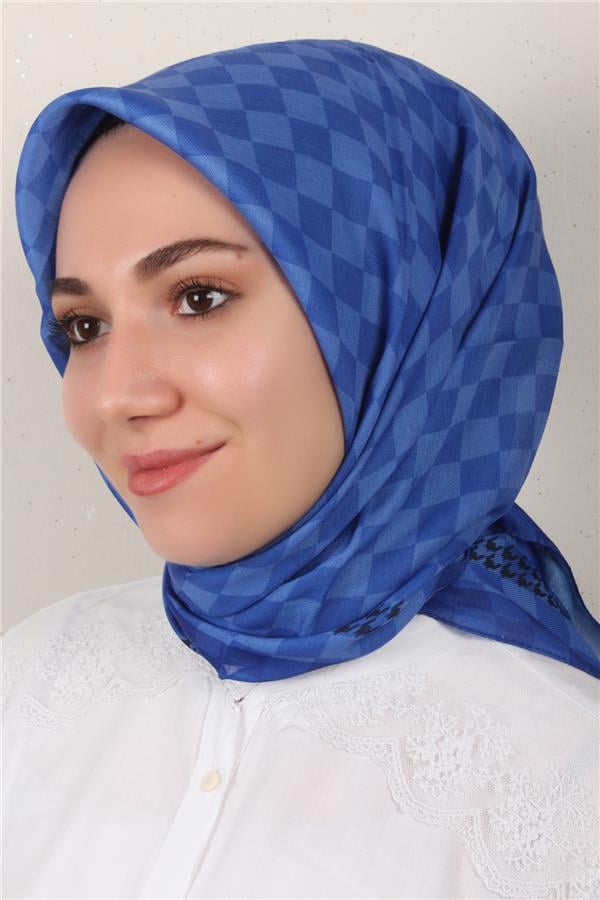 Nirvana Soft Eşarp 3343-12 İndigo