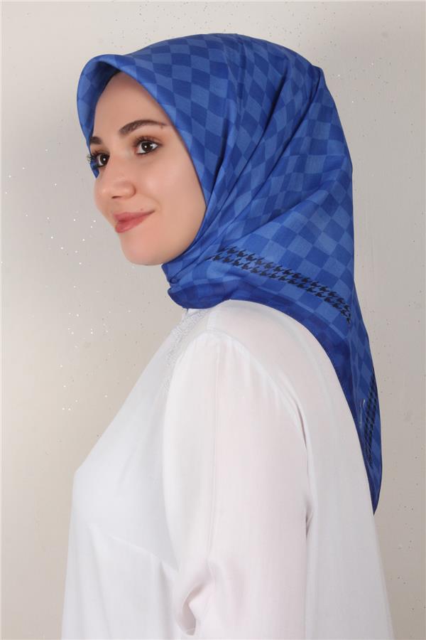 Nirvana Soft Eşarp 3343-12 İndigo