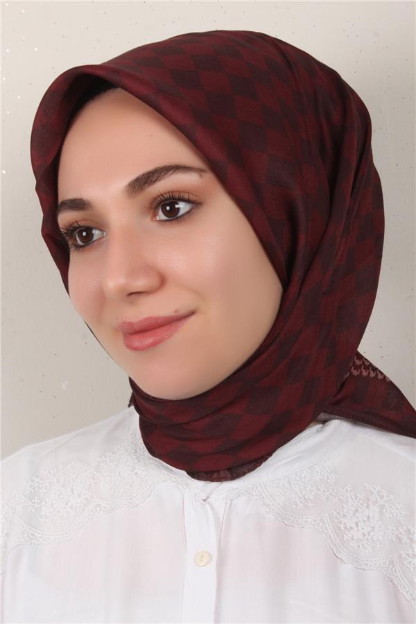 Nirvana Soft Eşarp 3343-14 Bordo