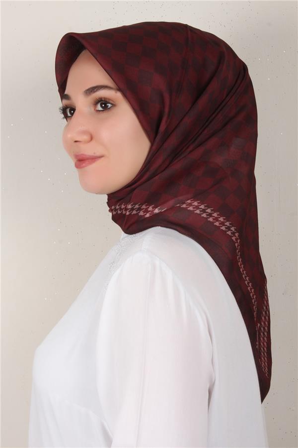Nirvana Soft Eşarp 3343-14 Bordo