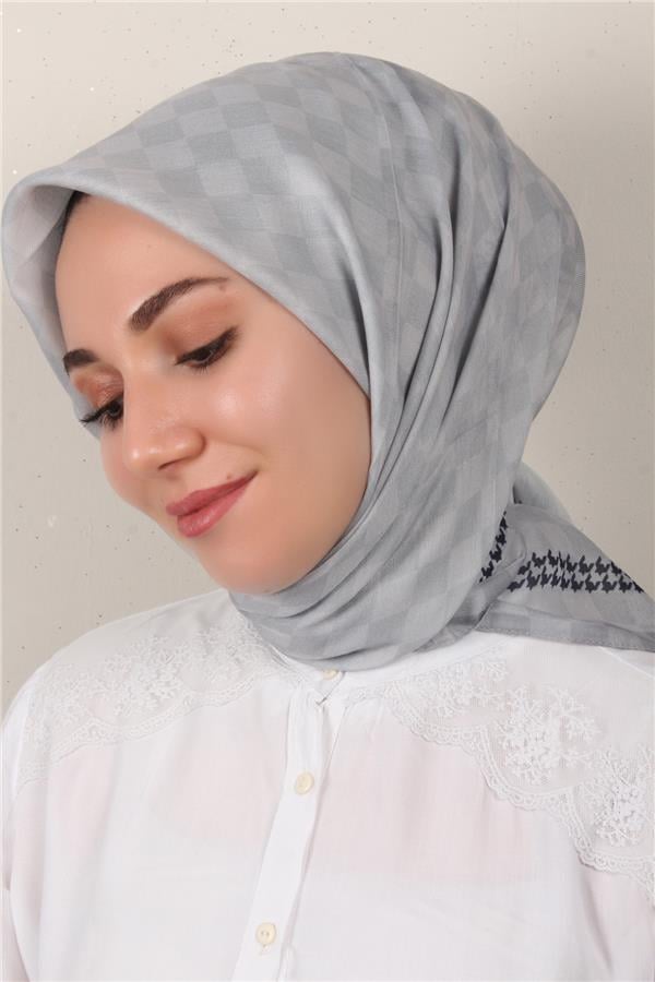 Nirvana Soft Eşarp 3343-17 Gri