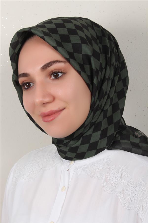 Nirvana Soft Eşarp 3343-4 Haki