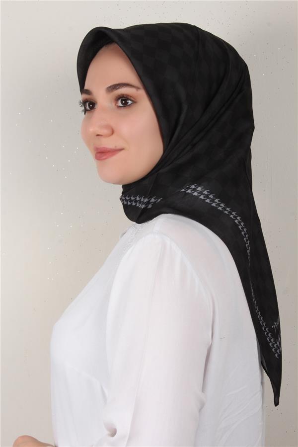 Nirvana Soft Eşarp 3343-5 Siyah