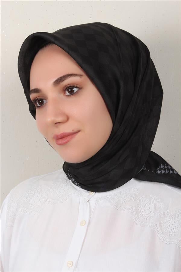 Nirvana Soft Eşarp 3343-5 Siyah