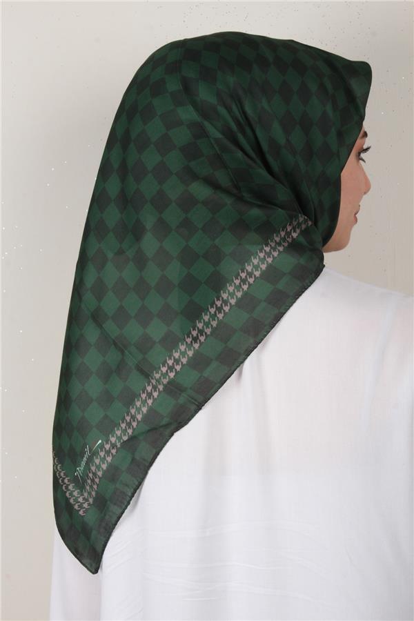 Nirvana Soft Eşarp 3343-6 Çam Yeşili