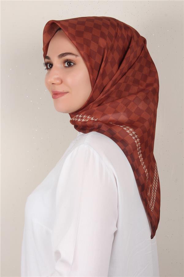 Nirvana Soft Eşarp 3343-8 Kiremit