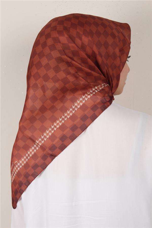 Nirvana Soft Eşarp 3343-8 Kiremit