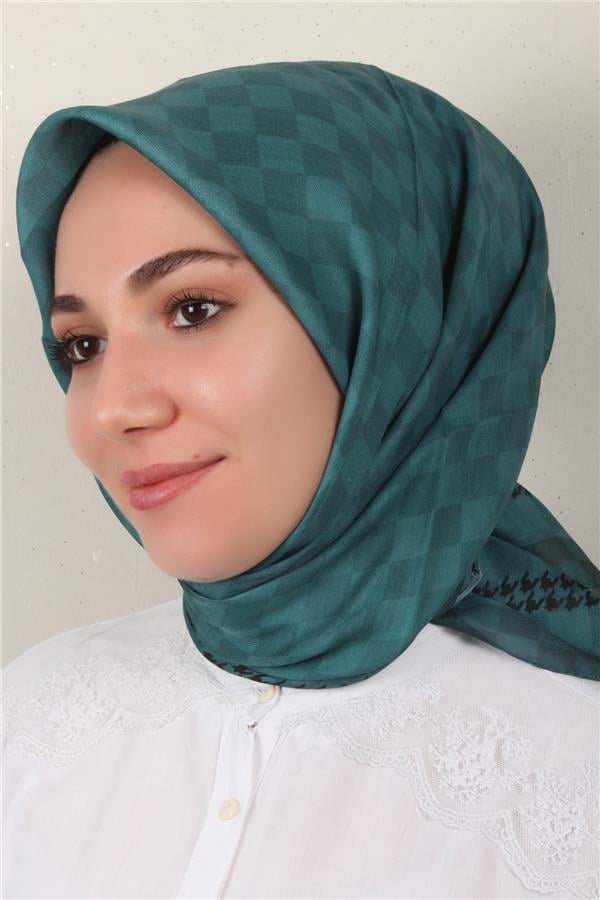 Nirvana Soft Eşarp 3343-9 Turkuaz