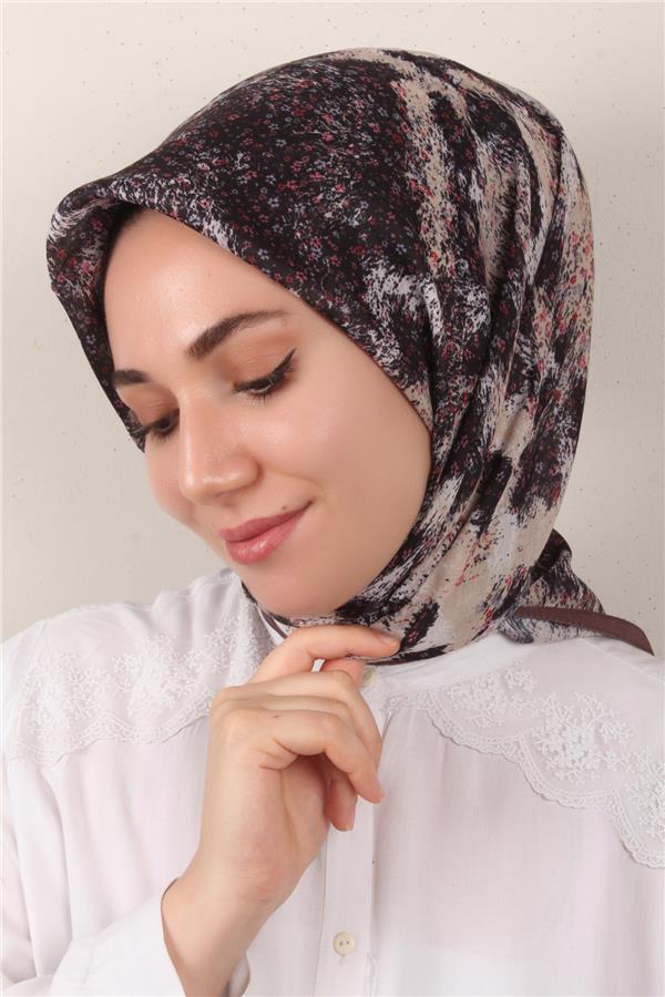 Nirvana Soft Eşarp 3344-1 Kahverengi