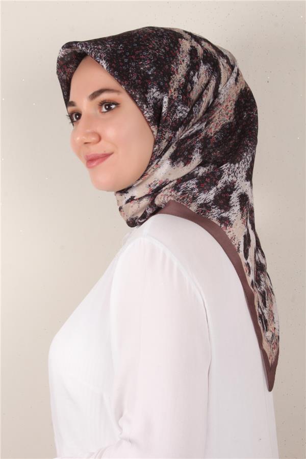 Nirvana Soft Eşarp 3344-1 Kahverengi