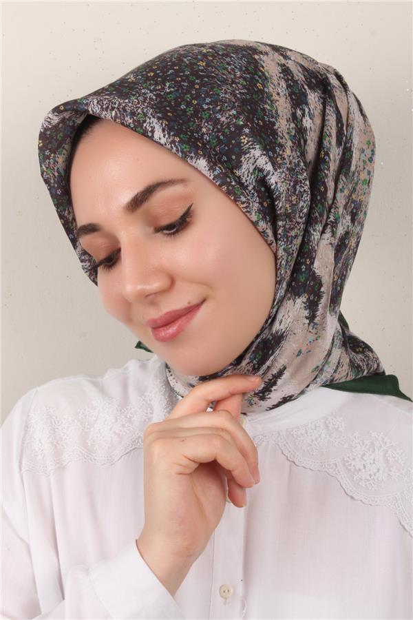 Nirvana Soft Eşarp 3344-4 Yeşil