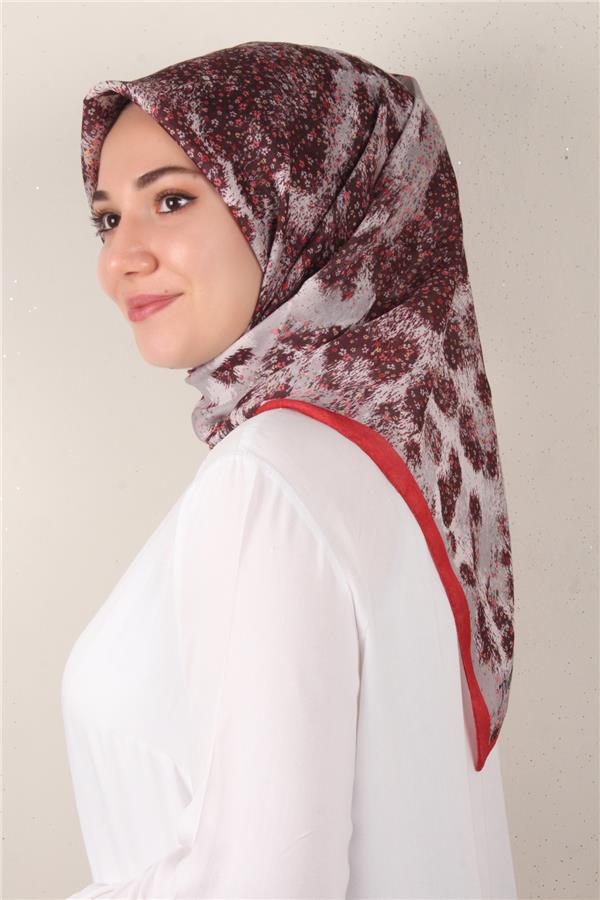 Nirvana Soft Eşarp 3344-7 Kırmızı