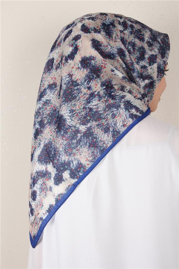 Nirvana Soft Eşarp 3344-9 Parlament Mavisi